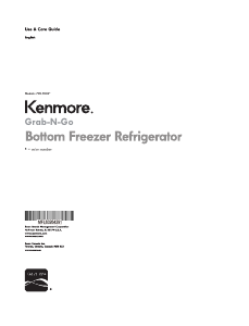 Manual Kenmore 795.70339 Fridge-Freezer