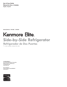 Manual Kenmore 795.51853 Fridge-Freezer