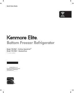 Manual Kenmore 795.74302 Fridge-Freezer