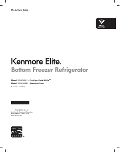 Manual Kenmore 795.74307 Fridge-Freezer
