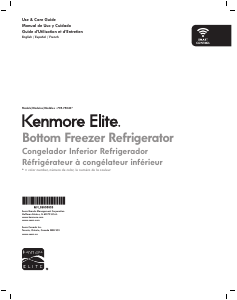 Manual Kenmore 795.75043 Fridge-Freezer