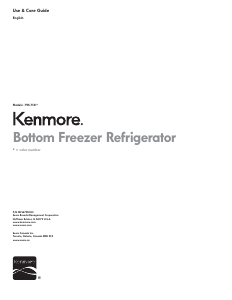 Manual Kenmore 795.71314 Fridge-Freezer