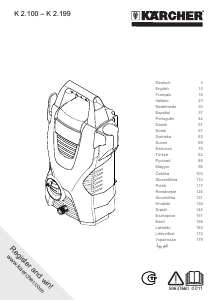 Kasutusjuhend Kärcher K 2.100 Survepesur