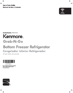 Manual de uso Kenmore 795.73115 Frigorífico combinado