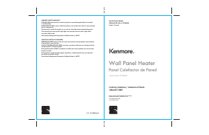 Manual de uso Kenmore EB65264 Calefactor
