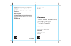 Manual de uso Kenmore EB65032 Calefactor