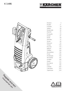 Manuale Kärcher K 3.495 Idropulitrice