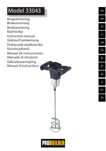 Bedienungsanleitung Probuilder 33043 Handrührwerk