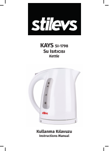 Manual Stilevs SI-1798 Kettle