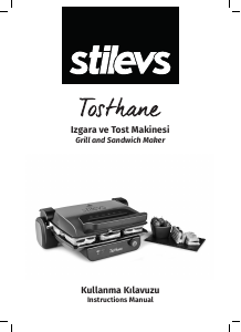 Handleiding Stilevs Tosthane Contactgrill