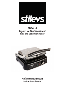 Handleiding Stilevs Tost X Contactgrill