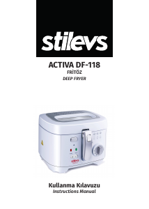 Manual Stilevs DF-118 Activa Deep Fryer
