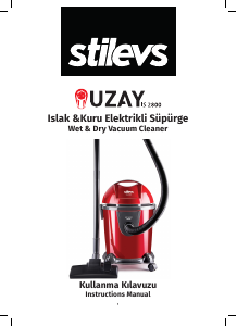 Manual Stilevs IS-2800 Uzay Vacuum Cleaner