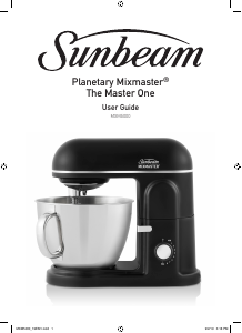 Manual Sunbeam MXM5000BK Mixmaster Stand Mixer