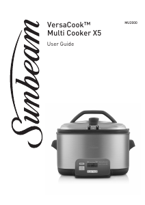 Handleiding Sunbeam MU2000 VersaCook Multicooker