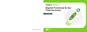 Handleiding Lloyds Pharmacy LFET2 Thermometer