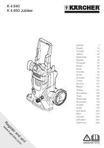 Kasutusjuhend Kärcher K 4.650 M T250 Survepesur