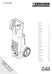 Käyttöohje Kärcher K 5.79 MD T250 Painepesuri