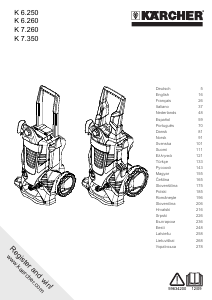 Manual de uso Kärcher K 6.260 Limpiadora de alta presión
