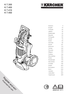Manual de uso Kärcher K 7.400 EU Limpiadora de alta presión