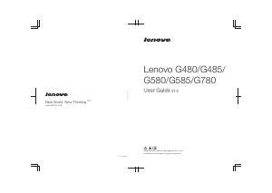 Handleiding Lenovo G480 Laptop