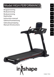 Handleiding Inshape 17542 Loopband