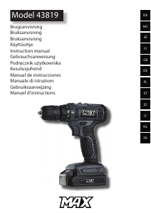 Manual Max 43819 Drill-Driver