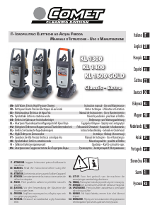 Bedienungsanleitung Comet KL 1400 Extra Hochdruckreiniger