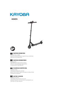 Manual Kayoba 008-015 Electric Step