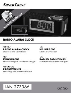 Manual SilverCrest IAN 273366 Alarm Clock Radio