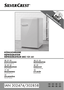 Bedienungsanleitung SilverCrest SKC 121 A1 Kühlschrank