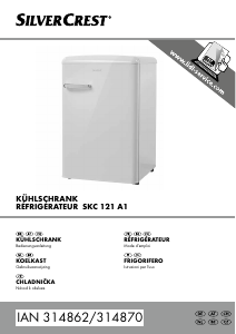 Bedienungsanleitung SilverCrest IAN 314870 Kühlschrank