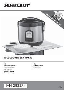 Manual SilverCrest IAN 282274 Rice Cooker