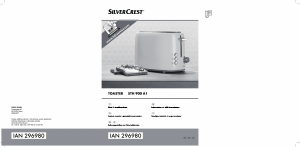 Bedienungsanleitung SilverCrest IAN 296980 Toaster