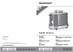 Handleiding SilverCrest IAN 315280 Broodrooster