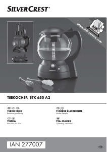 Manuale SilverCrest STK 650 A2 Macchina per tè