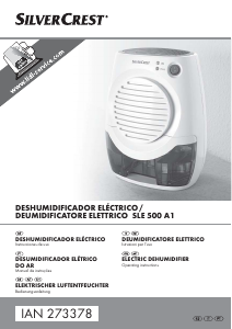 Manual de uso SilverCrest IAN 273378 Deshumidificador