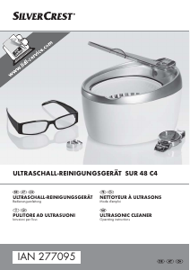 Handleiding SilverCrest SUR 48 C4 Ultrasoon reiniger