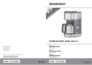 Bedienungsanleitung SilverCrest IAN 315282 Kaffeemaschine