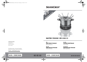 Handleiding SilverCrest SFE 1500 C2 Fondueset