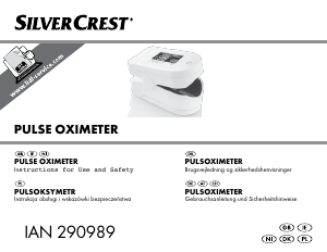 Bedienungsanleitung SilverCrest IAN 290989 Pulsoximeter