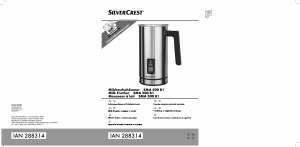 Manual SilverCrest IAN 288314 Batedor de leite