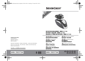 Manual SilverCrest IAN 293734 Máquina barbear