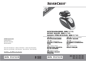 Manual SilverCrest SRRK 3.7 A1 Shaver