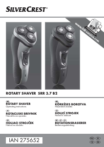Manual SilverCrest IAN 275652 Shaver