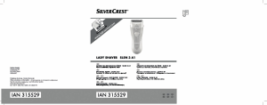 Εγχειρίδιο SilverCrest SLSN 3 A1 Ξυριστική μηχανή
