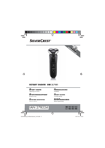 Manual SilverCrest SRR 3.7 B1 Shaver