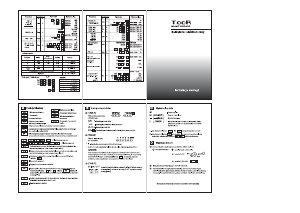 Instrukcja Toor TR-2235A Kalkulator