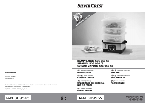 Manual SilverCrest IAN 309565 Steam Cooker