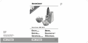Manual SilverCrest SGR 150 C1 Spiralizer